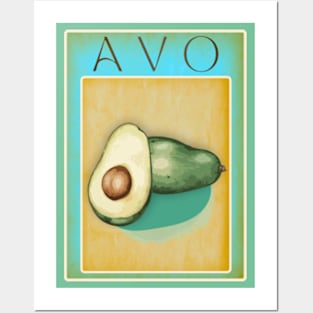 Vintage Avo Posters and Art